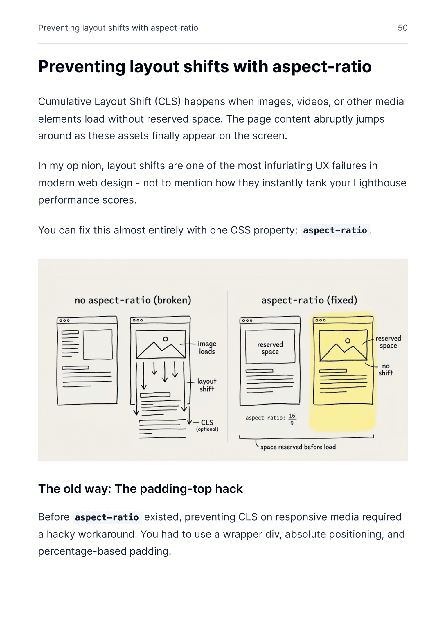 Aspect ratio page preview from Modern CSS for Better UX